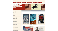 Desktop Screenshot of marquettebooks.com
